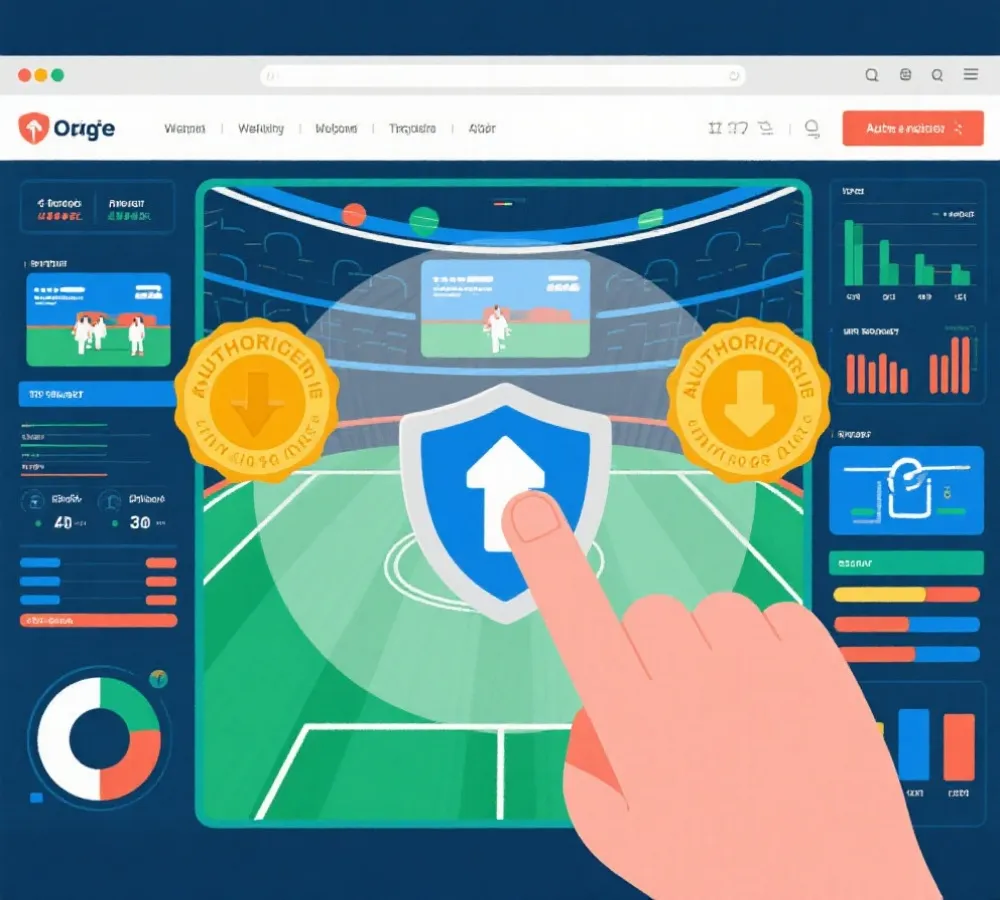 授權渠道與安全導覽示意